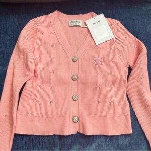 Soft Pink Knit Cardigan💕